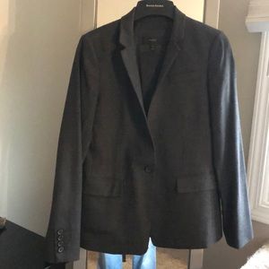 Gray wool JCrew Blazer - classic size 4